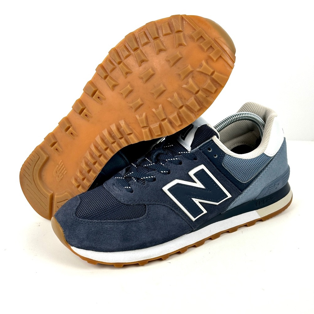 New Balance 574 Deep Porcelain Blue ML574GRE Size 10 D